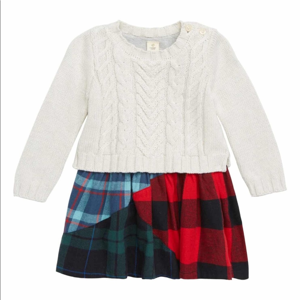 Tucker + Tate Baby Girl Tartan Dress 12 mo